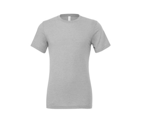 Unisex Triblend Crew Neck T-Shirt – Bella+Canvas in Athletic Grey Triblend