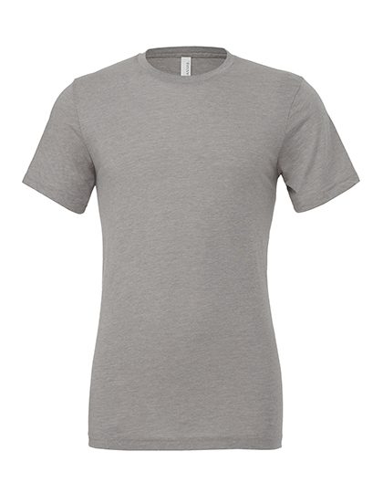 Unisex Triblend Crew Neck T-Shirt – Bella+Canvas in Athletic Grey Triblend (Heather)