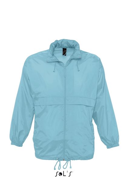 Sol's Surf - Unisex Water Repellent Windbreaker – SOL'S in Atoll Blue
