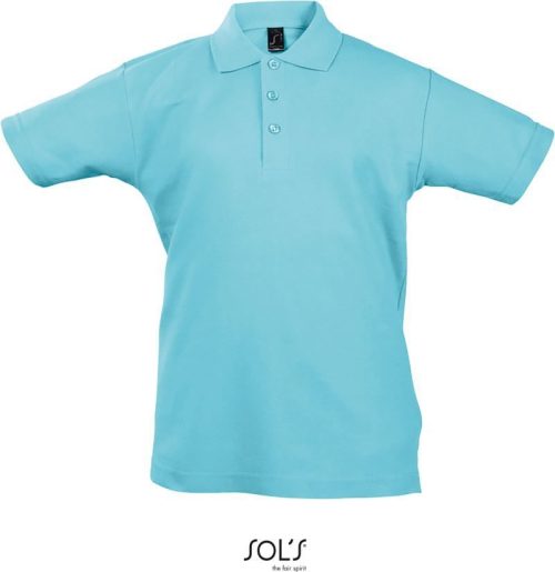 Kinder Piqué Polo Summer Kids II – SOL'S in Atoll Blue
