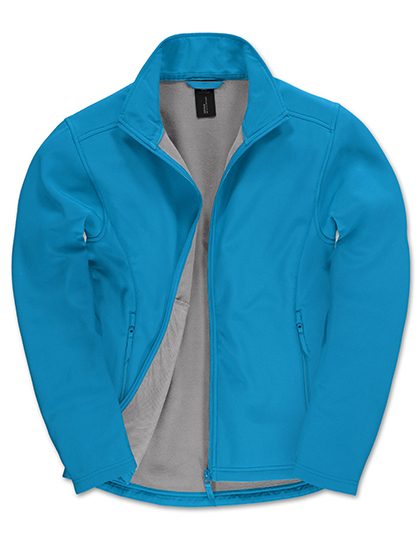 Men´s Jacket Softshell ID.701 – B&C COLLECTION in Atoll/Ghost Grey