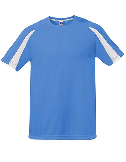 Unisex Contrast Sports T-Shirt – Starworld in Atoll/White