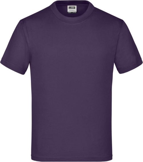 Kinder T-Shirt JN 19 – Daiber in Aubergine