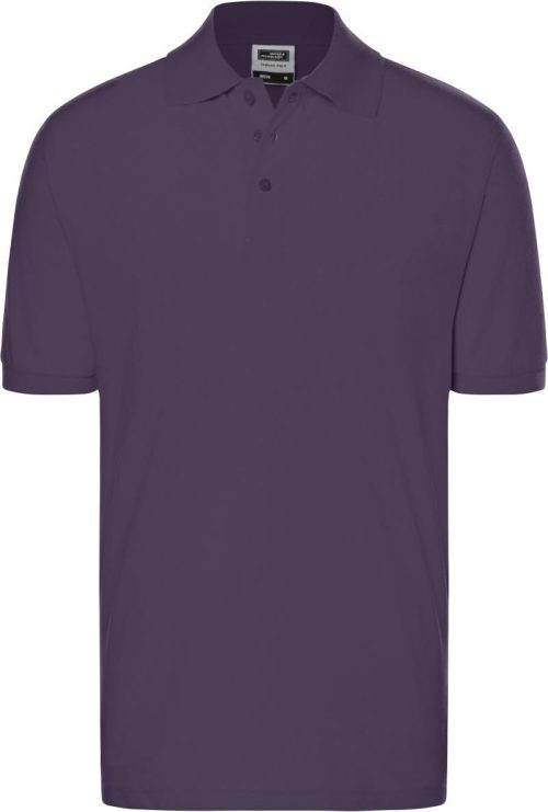 Piqué Polo JN 70 – Daiber in Aubergine