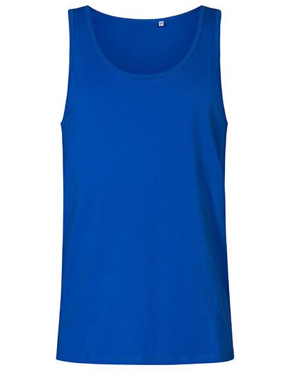 Men´s Roundneck Tanktop – X.O by Promodoro in Azur Blue