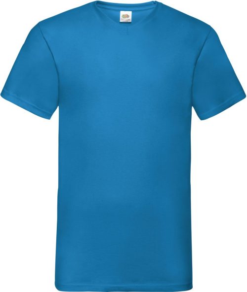 Valueweight V-Neck T – Fruit of the Loom in Azur Blue