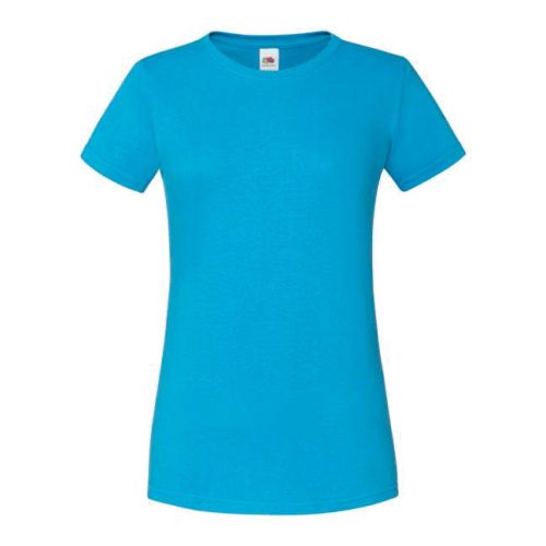 Ladies´ Iconic T – Fruit of the Loom in Azur Blue