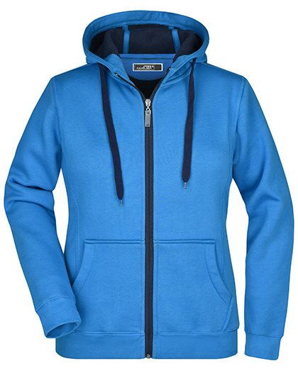 Damen Doubleface Jacke JN 354 – Daiber in Azur/Navy