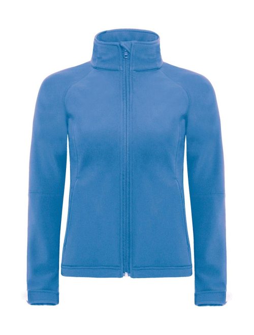 Hooded Softshell/women JW937 – B&C Outerwear in Azure