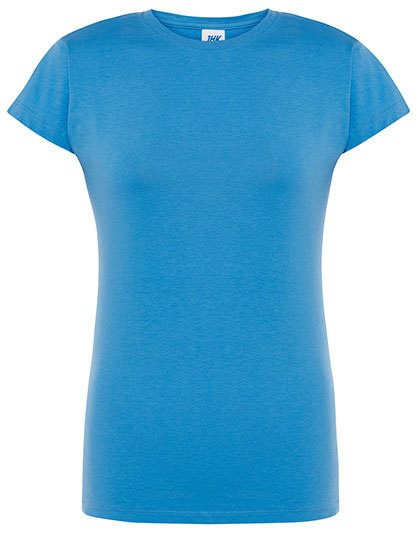 Ladies´ Regular Comfort T-Shirt – JHK in Azure
