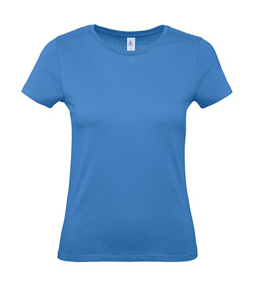 Damen-T-Shirt #E150 TW02T – B&C in Azure