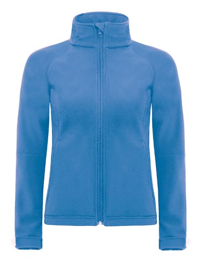Women´s Hooded Softshell – B&C COLLECTION in Azure