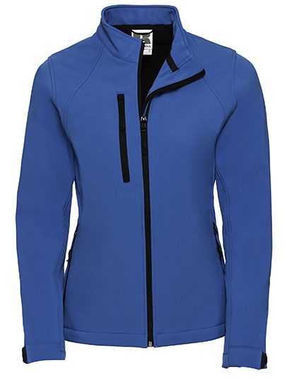 Ladies´ Softshell Jacket – Russell Athletic in Azure Blue