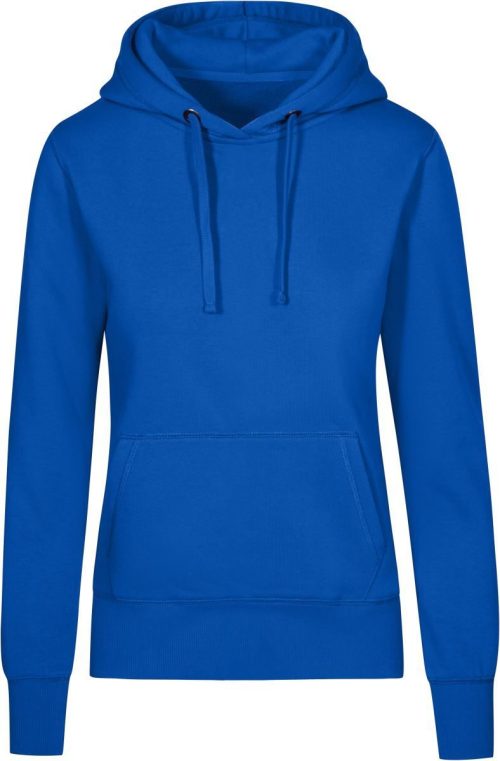 Damen Kapuzen Sweater "X.O" 1781 – Promodoro in Azure Blue
