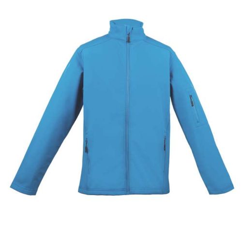 Men’s 3-Layer Softshell Jacket – Legend Classics in Azure Blue
