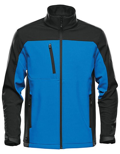 Men´s Cascades Softshell Jacket – Stormtech in Azure Blue/Black
