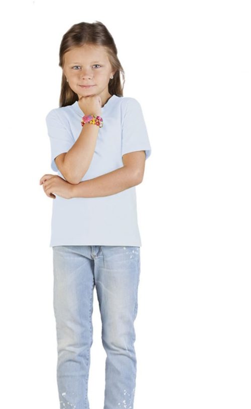 Kinder Premium T-Shirt 399 – Promodoro in Baby Blue