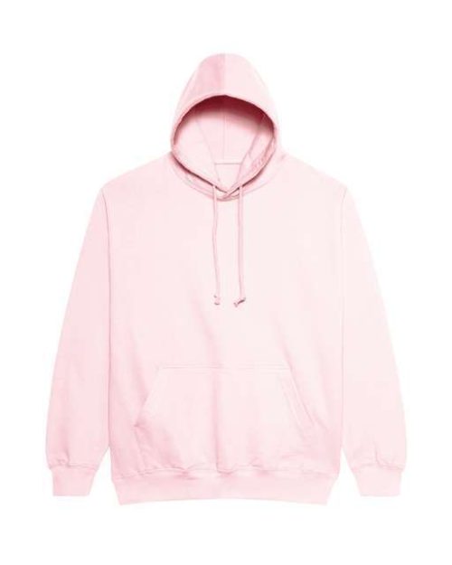 College Hoodie – Just Hoods in Baby Pink