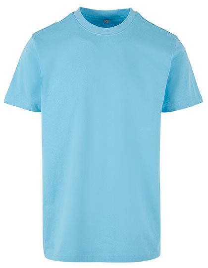 Schweres T-Shirt BY 004 – Build your Brand in Baltic Blue