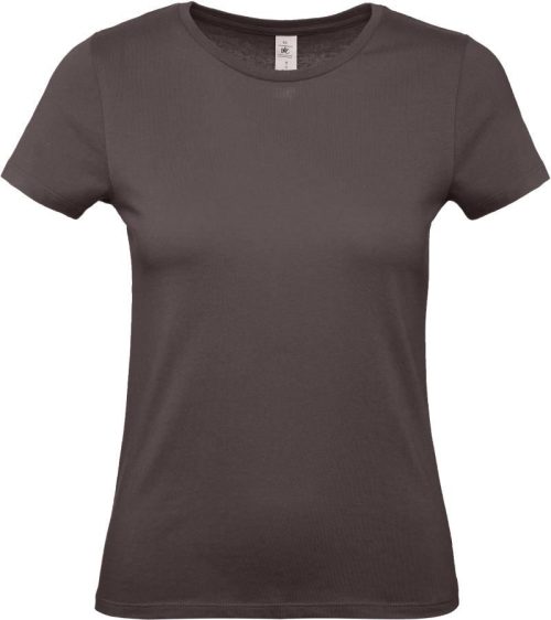 Damen T-Shirt #E150 /women – B&C in Bear Brown