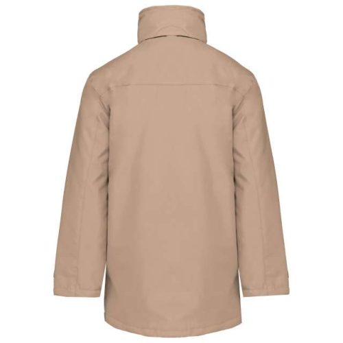 Quilted Parka – Kariban in Beige
