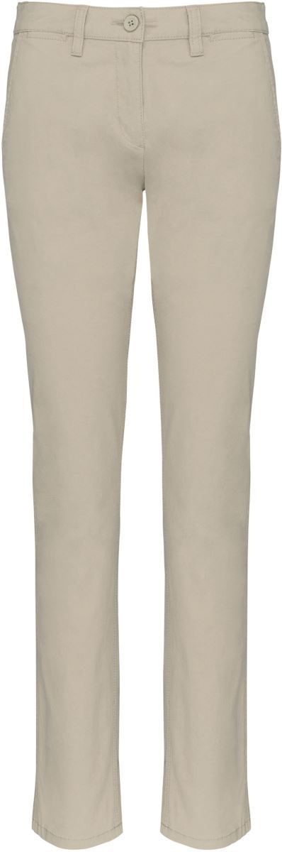 Damen Chino Hose K 741 – Kariban in Beige