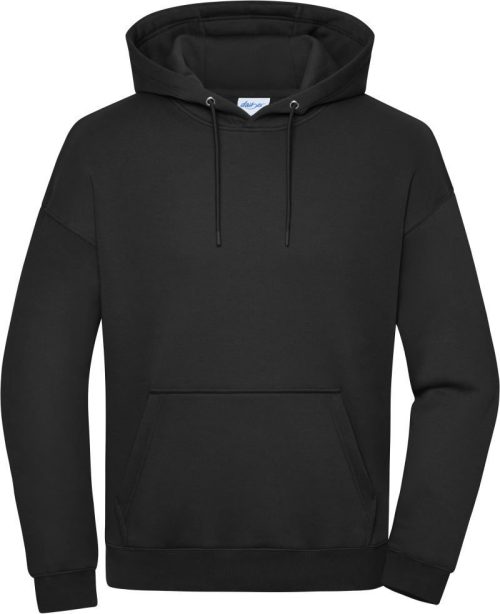 Schwerer Oversize Unisex Kapuzen Sweater 8052 – Daiber in Black