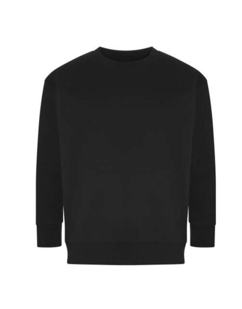 Crater Recycled Sweatshirt – Ecologie in Black