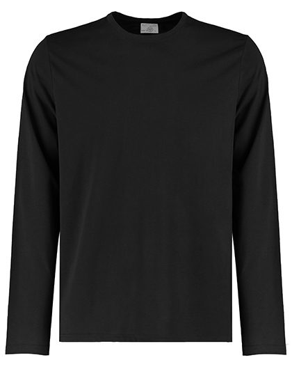 Fashion Fit Long Sleeve Superwash® 60° Tee – Kustom Kit in Black