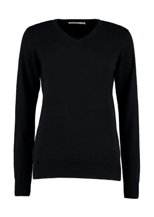 Women's Classic Fit Arundel Sweater KK353 – Kustom Kit in Black