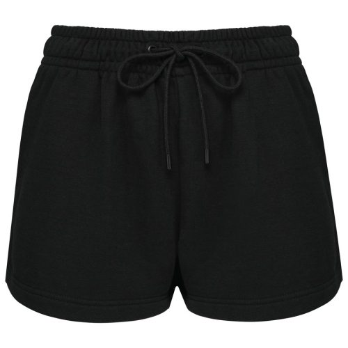 Shorts aus ungebürstetem Molton für Damen K799 – Kariban in Black