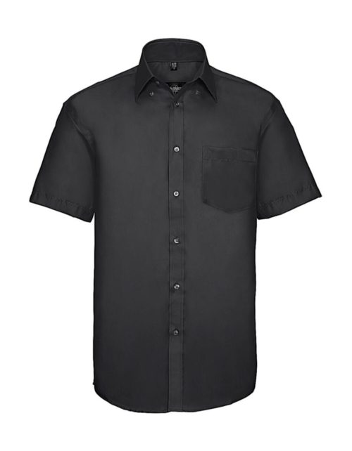 Men's Ultimate Non-iron Shirt 0R957M0 – Russell Collection in Black