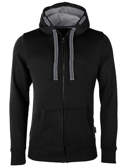 Men´s Hooded Jacket – HRM in Black