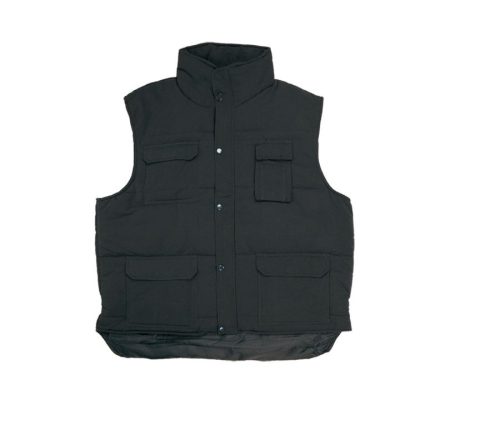 Multi-Pocket Padded Vest 108 – Velilla in Black