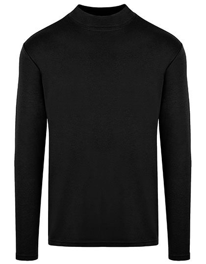 Men´s Premium Highneck Longsleeve Tees – HRM in Black
