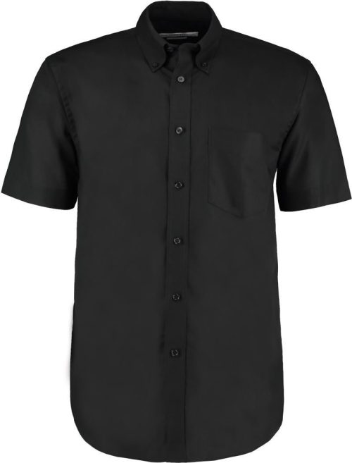 Workwear Oxford Hemd kurzarm KK 350 (13,5-18) – Kustom Kit in Black