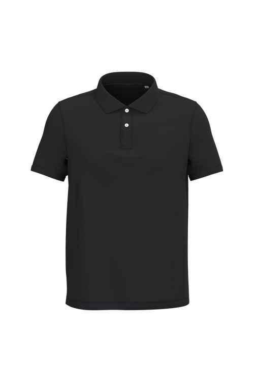 Polohemd aus Pikeetrikot für Herren NS207 – Native Spirit in Black