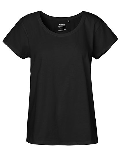 Ladies´ Loose Fit T-Shirt – Neutral in Black