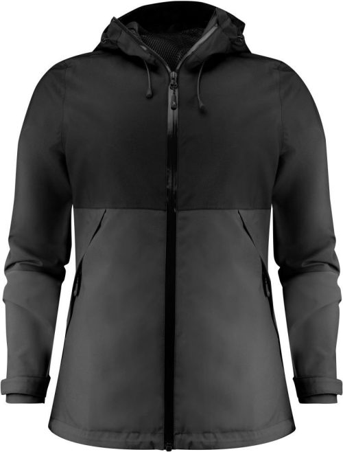Damen Regenjacke "Two-Tone" Northville Jacket Women – James Harvest in Black
