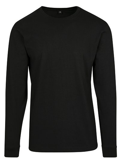 Long Sleeve Tee With Cuffrib – Build Your Brand in Black