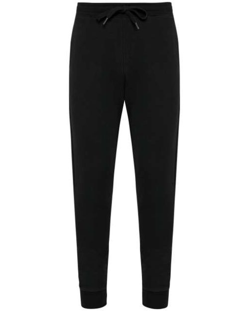 Men's French Terry Trousers – Kariban in Black