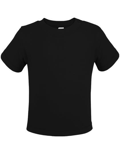 Organic Baby T-Shirt Short Sleeve Noah 01 – Link Kids Wear in Black