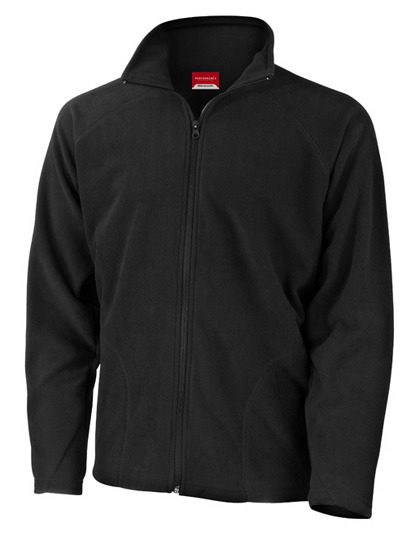 Micro Fleece Jacket – Result Core in Black