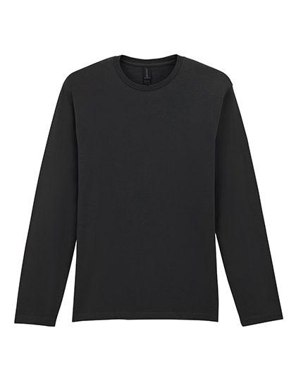 Softstyle® Adult Long Sleeve T-Shirt – Gildan in Black