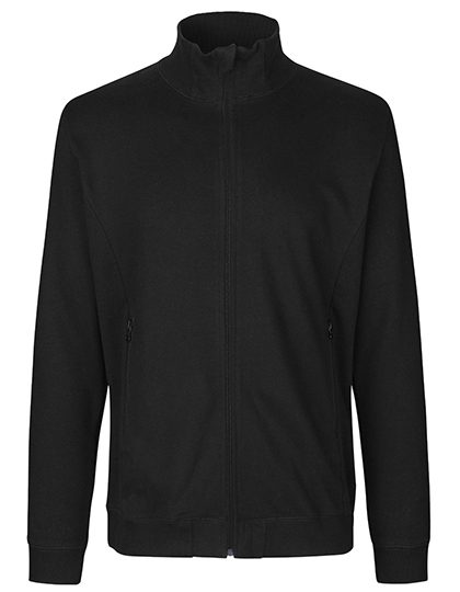 Unisex High Neck Jacket – Neutral in Black