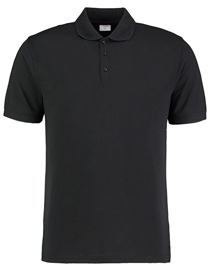 Men´s Slim Fit Klassic Superwash® 60° Polo – Kustom Kit in Black