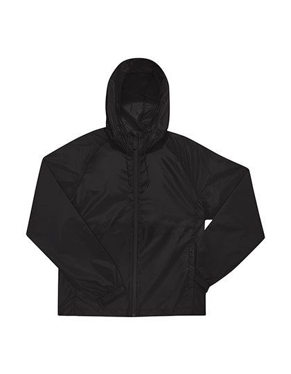 #Reset Lined Windbreaker – B&C BE INSPIRED in Black