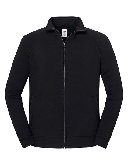 Iconic Premium Sweat Jacket – Fruit of the Loom in Black