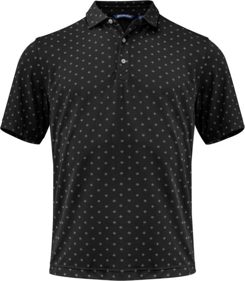Herren Funktions Polo "Printed" Virtue Polo Printed Men – Cutter & Buck in Black