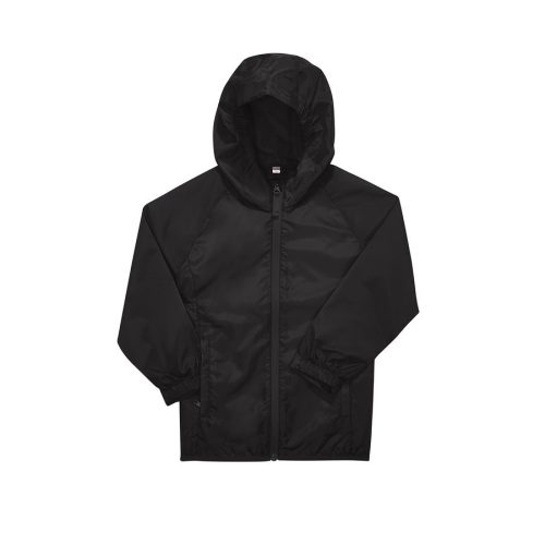 Windjacke #Reset Kinder JK001 – B&C in Black